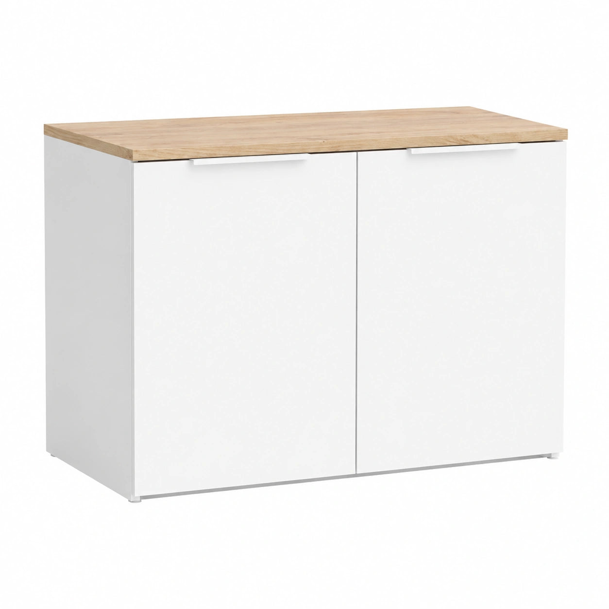 Meuble polyvalent, coloris blanc, 80 x 50 cm, pour les espaces de vie