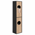 Armoire, coloris noir, pour la chambre