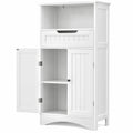 Armoire, réglable, avec rangement, avec tiroirs, 108 x 60 x 30 cm, coloris blanc, pour la chambre