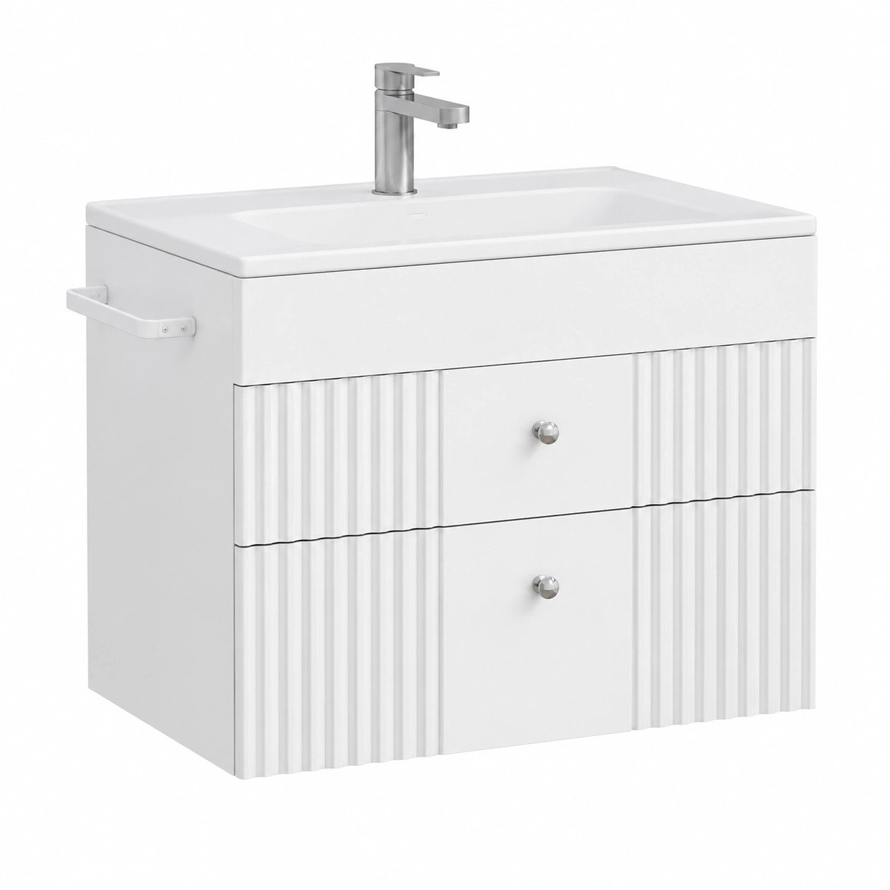 Ensemble de meubles de salle de bain, coloris blanc, 40 x 60 x 50 cm, pour la salle de bain