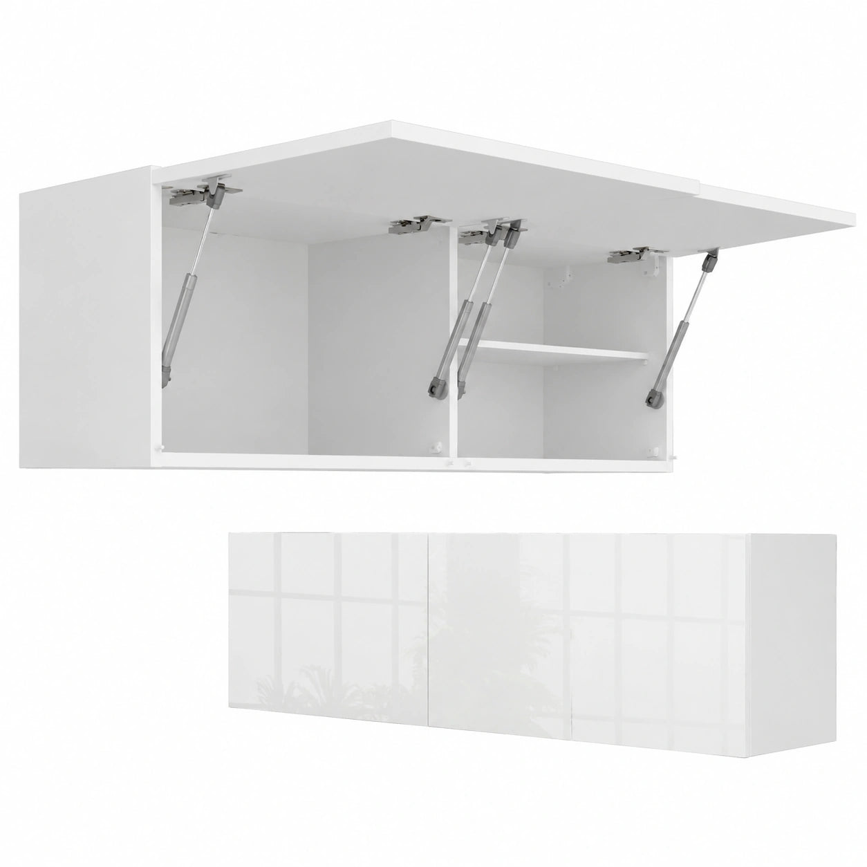 Armoire, pliable, avec rangement, avec portes, coloris blanc, 39 x 120 x 23 cm, pour la chambre